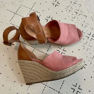 Coconuts by Matisse Suede Espadrille Wedges